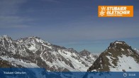 Archiv Foto Webcam Daunjoch Sessellift am Stubaier Gletscher 14:00