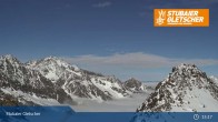 Archived image Webcam Stubai glacier: Daunjoch chair lift 14:00