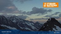 Archiv Foto Webcam Daunjoch Sessellift am Stubaier Gletscher 02:00
