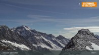 Archiv Foto Webcam Daunjoch Sessellift am Stubaier Gletscher 08:00