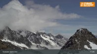 Archiv Foto Webcam Daunjoch Sessellift am Stubaier Gletscher 10:00