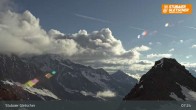 Archived image Webcam Stubai glacier: Daunjoch chair lift 06:00