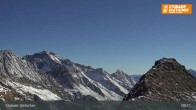 Archiv Foto Webcam Daunjoch Sessellift am Stubaier Gletscher 08:00