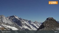Archiv Foto Webcam Daunjoch Sessellift am Stubaier Gletscher 09:00