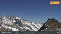 Archiv Foto Webcam Daunjoch Sessellift am Stubaier Gletscher 10:00
