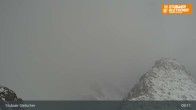 Archiv Foto Webcam Daunjoch Sessellift am Stubaier Gletscher 08:00