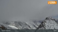 Archiv Foto Webcam Daunjoch Sessellift am Stubaier Gletscher 09:00