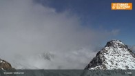 Archiv Foto Webcam Daunjoch Sessellift am Stubaier Gletscher 10:00