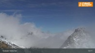Archiv Foto Webcam Daunjoch Sessellift am Stubaier Gletscher 12:00