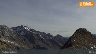 Archiv Foto Webcam Daunjoch Sessellift am Stubaier Gletscher 08:00