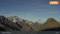 Archiv Foto Webcam Daunjoch Sessellift am Stubaier Gletscher 16:00