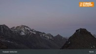 Archiv Foto Webcam Daunjoch Sessellift am Stubaier Gletscher 18:00