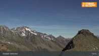 Archiv Foto Webcam Daunjoch Sessellift am Stubaier Gletscher 12:00