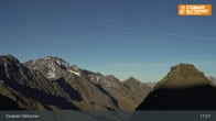 Archiv Foto Webcam Daunjoch Sessellift am Stubaier Gletscher 16:00