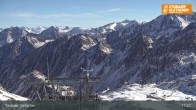 Archived image Webcam Stubai glacier: Daunjoch chair lift 10:00