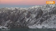 Archiv Foto Webcam Daunjoch Sessellift am Stubaier Gletscher 00:00