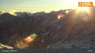 Archiv Foto Webcam Daunjoch Sessellift am Stubaier Gletscher 06:00