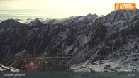 Archiv Foto Webcam Daunjoch Sessellift am Stubaier Gletscher 07:00