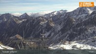 Archiv Foto Webcam Daunjoch Sessellift am Stubaier Gletscher 10:00