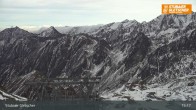 Archiv Foto Webcam Daunjoch Sessellift am Stubaier Gletscher 14:00