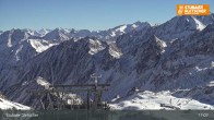 Archiv Foto Webcam Daunjoch Sessellift am Stubaier Gletscher 10:00