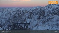 Archiv Foto Webcam Daunjoch Sessellift am Stubaier Gletscher 16:00