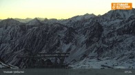 Archiv Foto Webcam Daunjoch Sessellift am Stubaier Gletscher 06:00