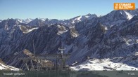 Archiv Foto Webcam Daunjoch Sessellift am Stubaier Gletscher 10:00