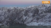 Archiv Foto Webcam Daunjoch Sessellift am Stubaier Gletscher 16:00