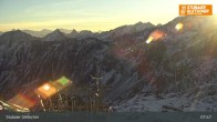Archiv Foto Webcam Daunjoch Sessellift am Stubaier Gletscher 07:00