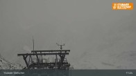 Archiv Foto Webcam Daunjoch Sessellift am Stubaier Gletscher 10:00