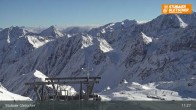 Archived image Webcam Stubai glacier: Daunjoch chair lift 10:00