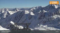 Archived image Webcam Stubai glacier: Daunjoch chair lift 12:00
