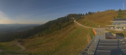 Archived image Webcam Top station Arber Gondola, Bodenmais 06:00