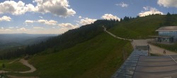 Archived image Webcam Top station Arber Gondola, Bodenmais 11:00