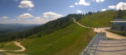 Archived image Webcam Top station Arber Gondola, Bodenmais 13:00