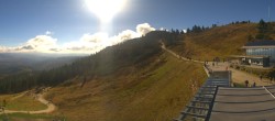 Archived image Webcam Top station Arber Gondola, Bodenmais 11:00