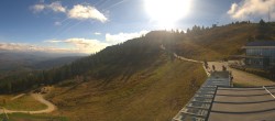 Archived image Webcam Top station Arber Gondola, Bodenmais 13:00