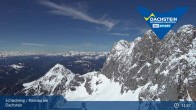 Archiv Foto Dachstein Gletscher: Webcam Bergstation Hunerkogel (2700 m) 10:00