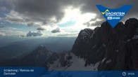 Archiv Foto Dachstein Gletscher: Webcam Bergstation Hunerkogel (2700 m) 18:00