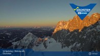 Archiv Foto Dachstein Gletscher: Webcam Bergstation Hunerkogel (2700 m) 07:00