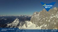 Archiv Foto Dachstein Gletscher: Webcam Bergstation Hunerkogel (2700 m) 08:00