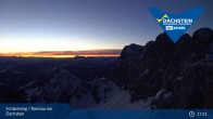 Archiv Foto Dachstein Gletscher: Webcam Bergstation Hunerkogel (2700 m) 16:00