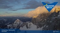 Archiv Foto Dachstein Gletscher: Webcam Bergstation Hunerkogel (2700 m) 06:00