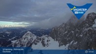 Archiv Foto Dachstein Gletscher: Webcam Bergstation Hunerkogel (2700 m) 07:00