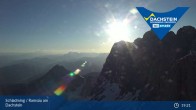 Archiv Foto Dachstein Gletscher: Webcam Bergstation Hunerkogel (2700 m) 18:00