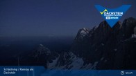Archiv Foto Dachstein Gletscher: Webcam Bergstation Hunerkogel (2700 m) 04:00