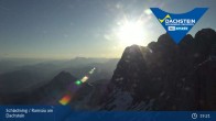Archiv Foto Dachstein Gletscher: Webcam Bergstation Hunerkogel (2700 m) 18:00