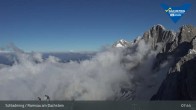 Archiv Foto Dachstein Gletscher: Webcam Bergstation Hunerkogel (2700 m) 07:00