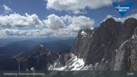 Archiv Foto Dachstein Gletscher: Webcam Bergstation Hunerkogel (2700 m) 14:00